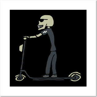 E-Scooter Electric Scooter Posters and Art